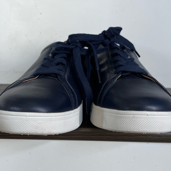 FITFLOP Rally Sneakers Midnight Navy Leather Size 10 - Picture 5 of 10